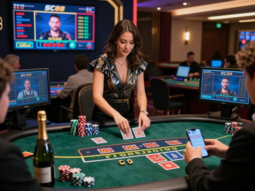 Experience the thrill of casino gaming on https://sc88.casino/ with live dealers and vibrant game displays.