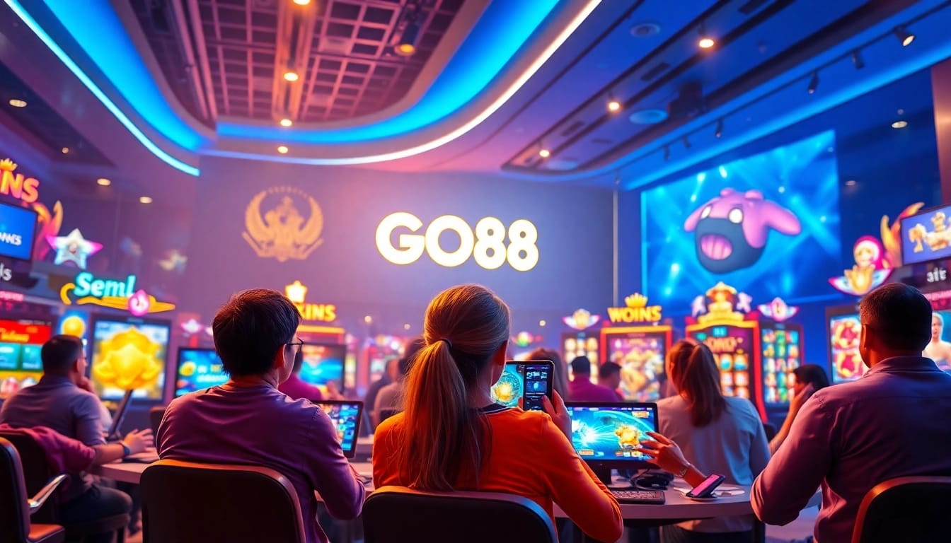 Exciting GO88 gaming experience with vibrant visuals and user-friendly interface.