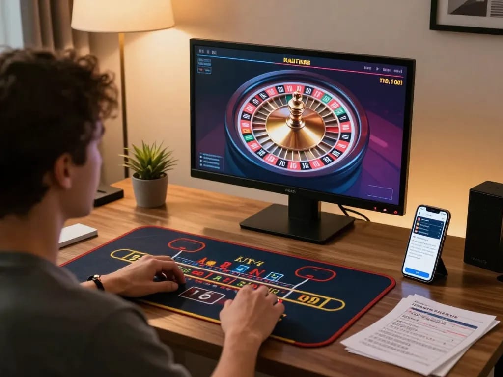 Engagingly participate in Link đăng ký Vk88 while enjoying live dealer roulette at home.