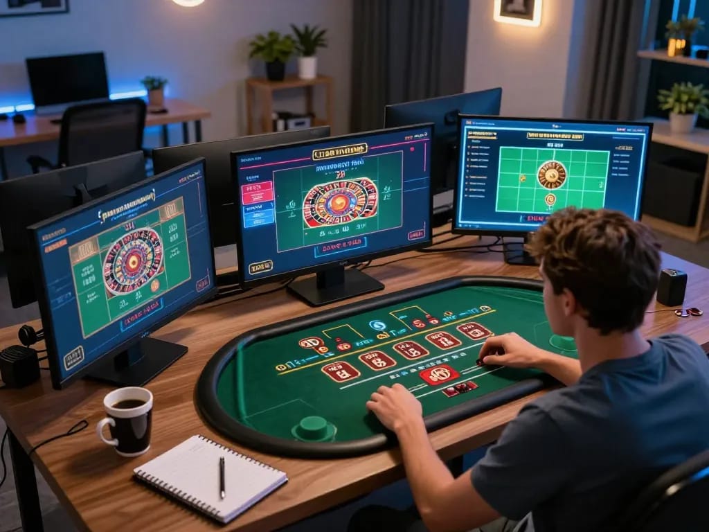 Engage in thrilling online gaming action at https://gg88.my/, playing live dealer blackjack with a strategic approach.