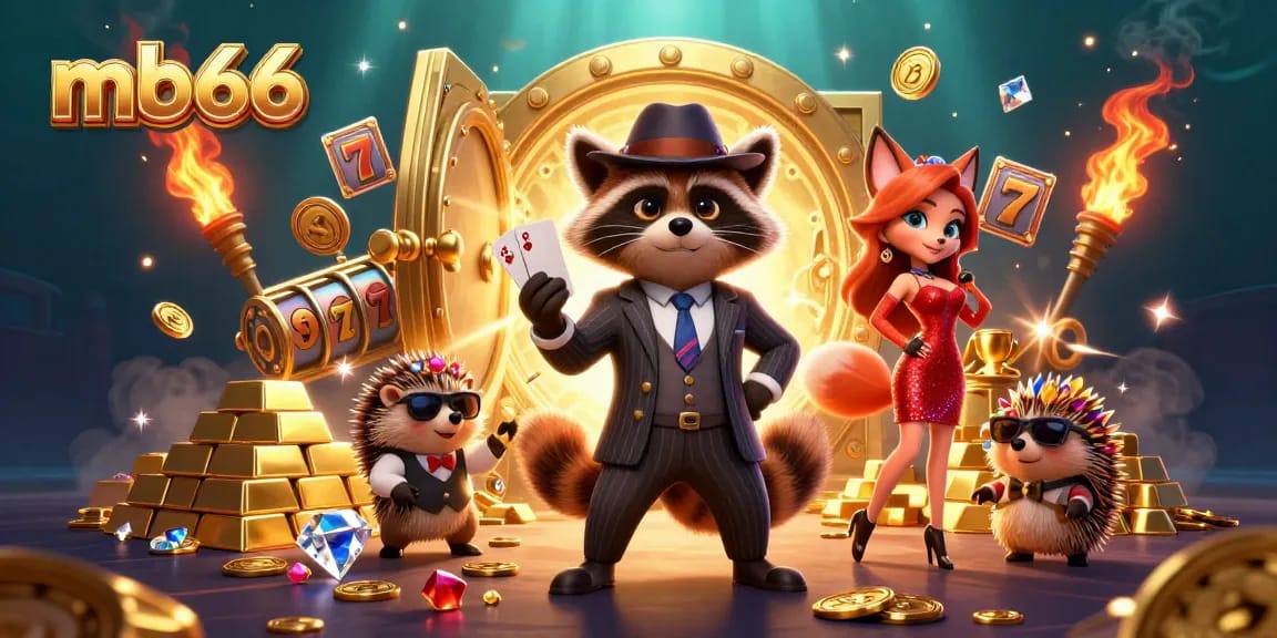 Experience winning thrills with mb66 and its vibrant casino atmosphere featuring charming characters.