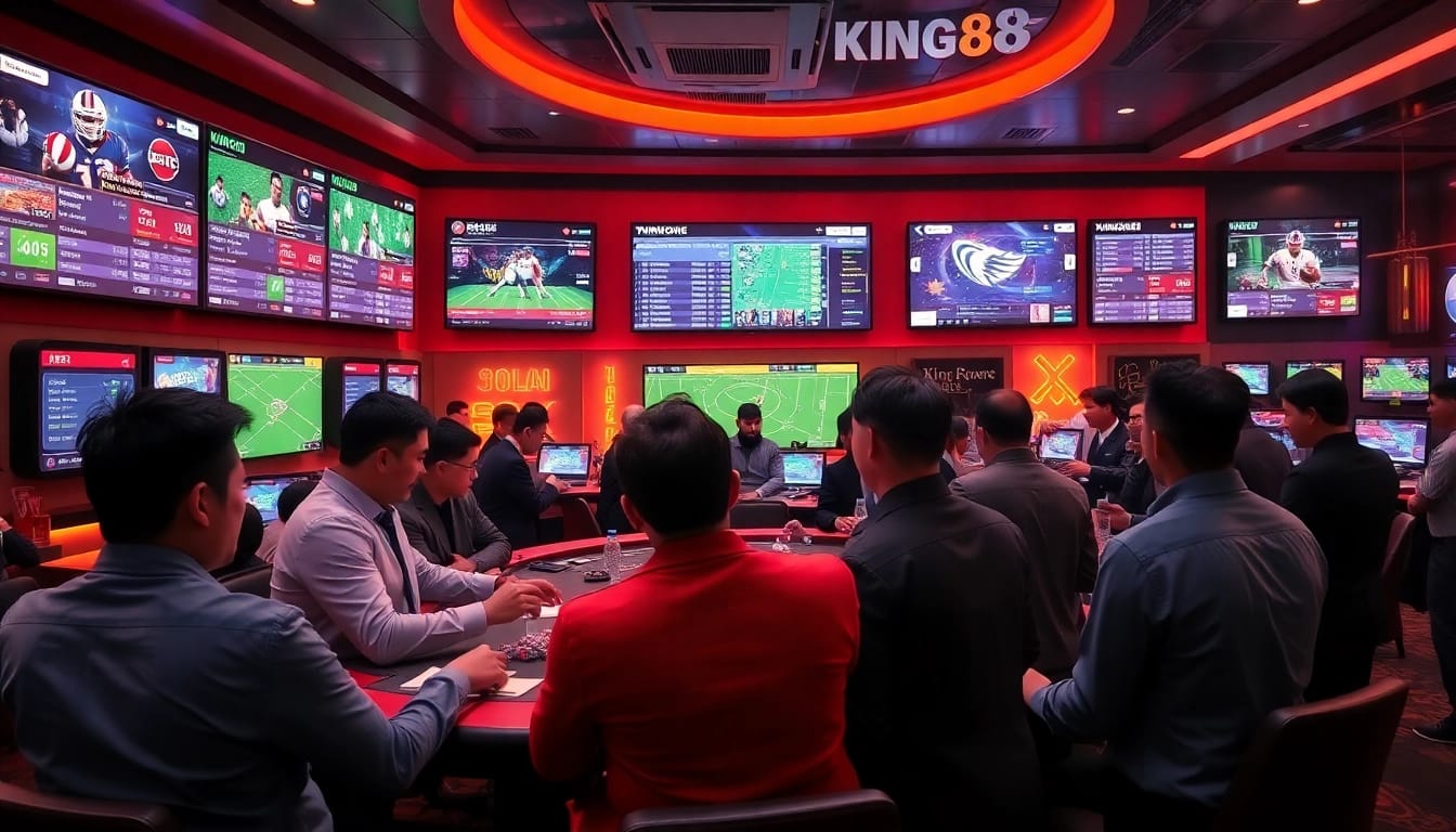 Cá cược thể thao King88 enhances excitement with live sports betting and strategic analysis.