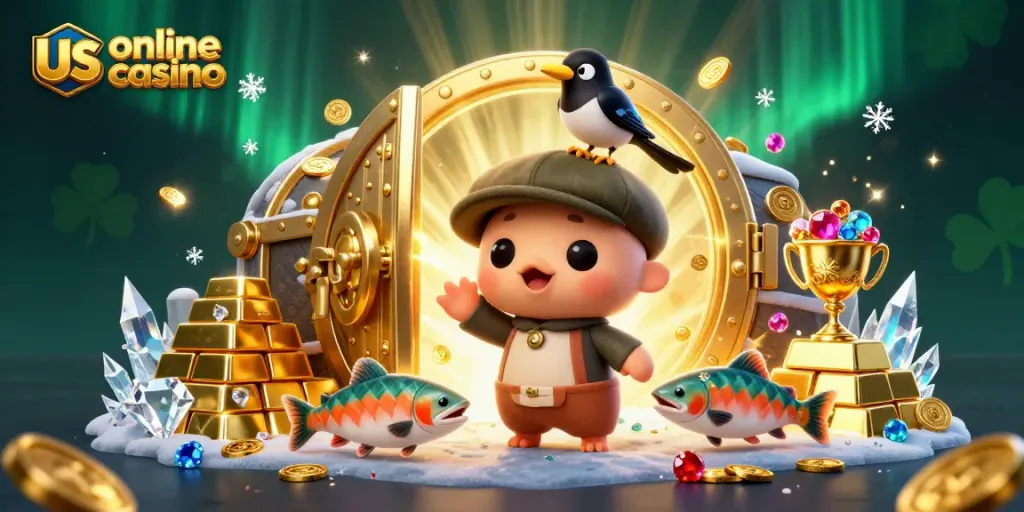 Experience the excitement of us online casino with playful creatures and treasures galore.