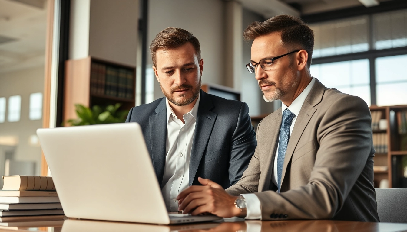 Consultation with a clearwater truck accident lawyer in a professional law office setting.